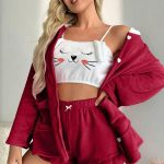 هوت شورت بالروب قصير - كود 9071