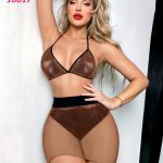 بيكيني شبكي بلمعة جذابة - 10817