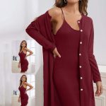 طقم فستان بكارديجان - كود 1832