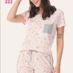 بجامه هوت شورت حريمي - كود 222