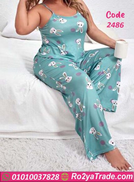 بيجامه حماله حريمي - كود 2486