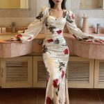 دريس مشجر طويل - كود 442