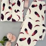 بيجامه مشجره حريمي - كود 5064