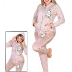 ترنج شتوي قطعتين حريمي - كود 555