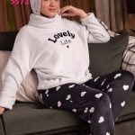 بيجامه شتوي حريمي - كود 5573