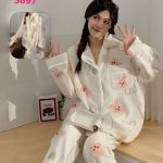 بيجامه شتوي تدفي حريمي - كود 5697