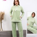 ترنج قطعتين شتوي حريمي - كود 728