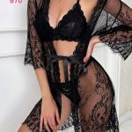 طقم داخلي مع روب - كود 870