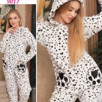 جمبسوت شتوي بطبعة كلب - كود 9017