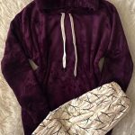 ترنج قطعتين قطيفه حريمي - كود 9113