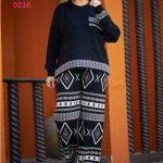 بيجامة شتوي أنيقة - كود 0216