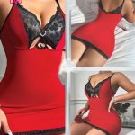 قميص نوم دانتيل مثير - كود 040