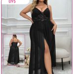 فستان نوم شيفون جذاب - كود 095