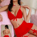 طقم دانتيل نسائي - كود 1007