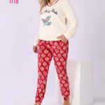 بيجامة شتوي نسائي مميزة - كود 1118