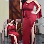 عبايه حريمي مثيره مجسمه - كود 1173