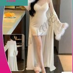 لانجري قصير مع روب طويل - كود 1500