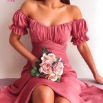 فستان كت مفتوح - كود 152