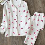 بيجامه حريمي شتوي - كود 2010