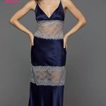 لانجري ساتان طويل - كود 2025