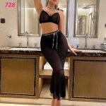 طقم لانجري أسود - كود 728