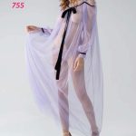 قميص نوم شفاف طويل - كود 755