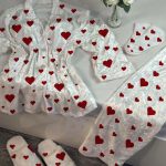 بيجامه حريمي للعروسه - كود 8000