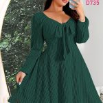 فستان نسائي شتوي أنيق - كود D735