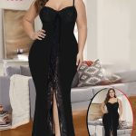 لانجري طويل بيج سايز - كود 0060