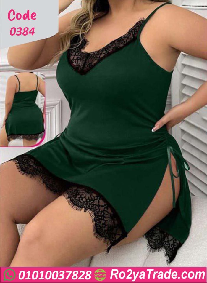 قميص نوم قصير سكس - كود 0384