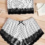 بيجامة شورت قطن بتصميم صيفي - كود 2375