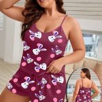 شورت حريمي بيتي بتفاصيل أنيقة - كود 2402