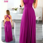 فستان نسائي بتصميم كروس - 588