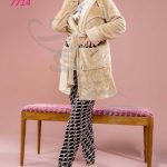 ترينج قطيفة شتوي عصري - 7714