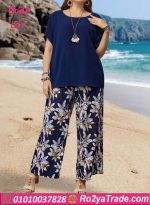 بيجامه نسائيه نعومة القماش - كود 017