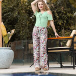 بيجامه نسائيه نعومة القماش - كود 0215