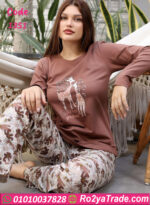 بيجامة حريمي مريحة - كود 1351