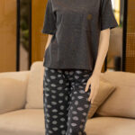 بيجامة حريمي برموده - كود 1720