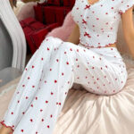 بيجامه نسائيه نعومة القماش - كود 2192