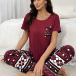 بيجامه قطعتين للعرايس - كود 2388