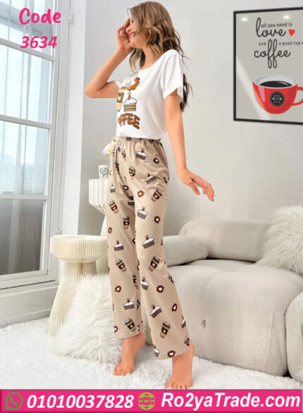 بيجامه للعرايس حريمي -كود 3634