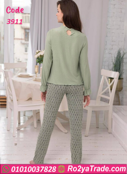 طقم صيفي نسائي - كود 3911