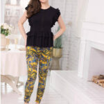 بيجامه كت قطن - كود 3947