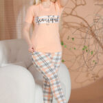 بيجامة حريمي مريحة - كود 4015