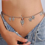 سلسله الخصر فراشه - كود 4076