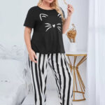 بيجامة حريمي مريحة - كود 8054