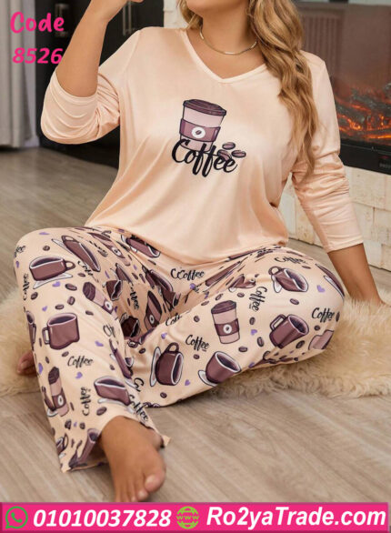 بيجامة نسائية أنيقة - كود 8526