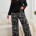 بيجامة قطن دانتيل - كود 8528