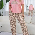 بيجامة حريمي مشجره أنيقة - كود 958