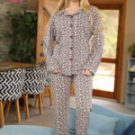 بيجامة نسائية خريفي أنيقة - k626